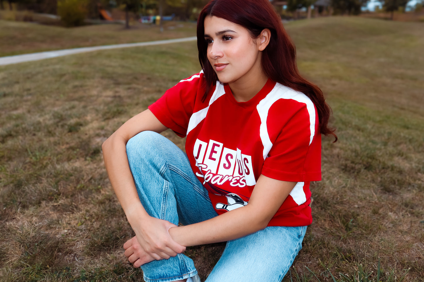 Bowling Tee - Jesus Spares