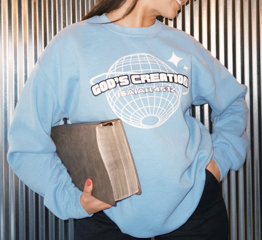 God’s Creation- Unisex Crewneck Sweatshirt